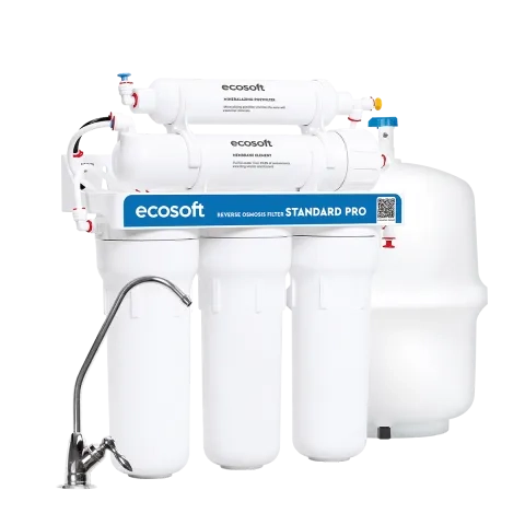 Ecosoft Standard PRO reverse osmosis filter with mineralization